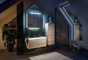 La lumière intelligente & les meubles de bain connectés