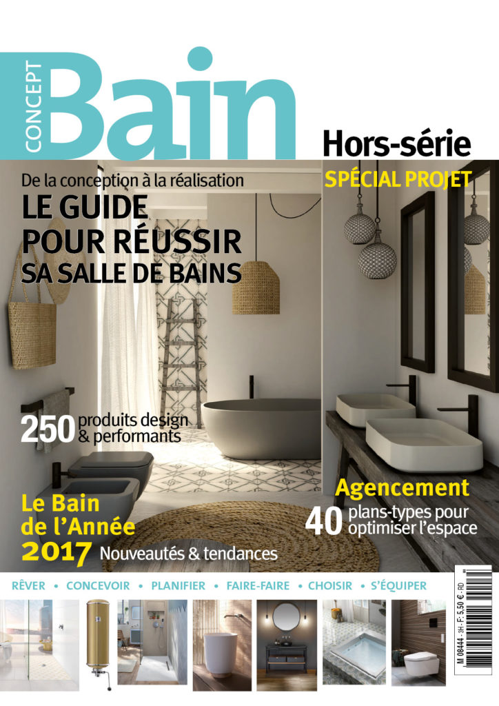 Allego dans le magazine Concept Bain Hors-série Juillet Août Septembre 2017